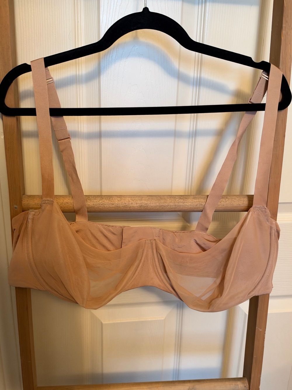 SKIMS Sheer Mesh Unlined Balconette Bra